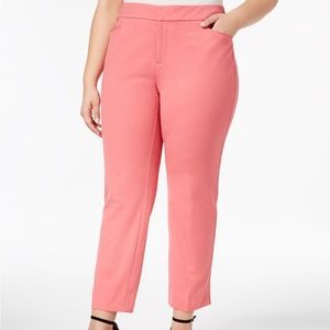 Charter Club Tummy Control Slim-Leg Pants New